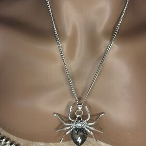 STOLEN By AnGEL Graitson Spider Pendant Necklace